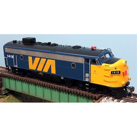 Rapido HO Scale Via GMDD FP7 LokSound & DCC True North Rail - No.1418 RAP222547